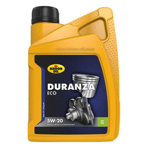 Масло Моторное Duranza Eco 5w-20 1l KROON OIL арт. 35172 в Газпром