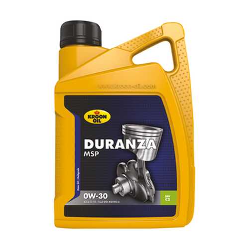Масло Моторное Duranza Msp 0w30 5l KROON OIL арт. 32383 в Газпром