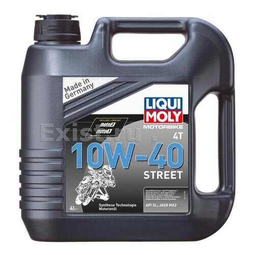 Масло Моторное Liqui Moly Motorbike 4t 10w-40 Street 4l Liqui moly арт. 1243 в Газпром