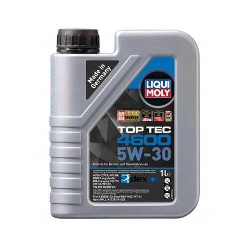 Масло Моторное Liqui Moly Top Тес 4600 5w-30, 1l Liqui moly арт. 2315 в Газпром