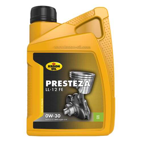 Масло Моторное Presteza Ll-12 Fe 0w30 1l KROON OIL арт. 32522 в Газпром