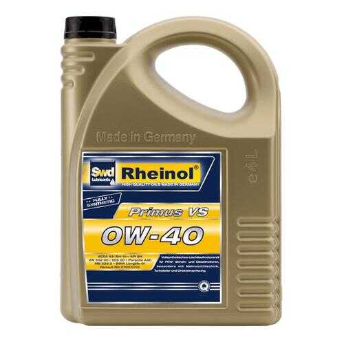Масло моторное SWD Rheinol Primus VS 0W-40 4 л в Газпром