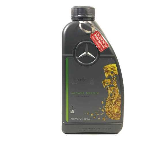 MERCEDES-BENZ Масло Моторное Mercedes-Benz Мb 229.52 5w30 1 Л A000 989 80 02 11 Bmer в Газпром