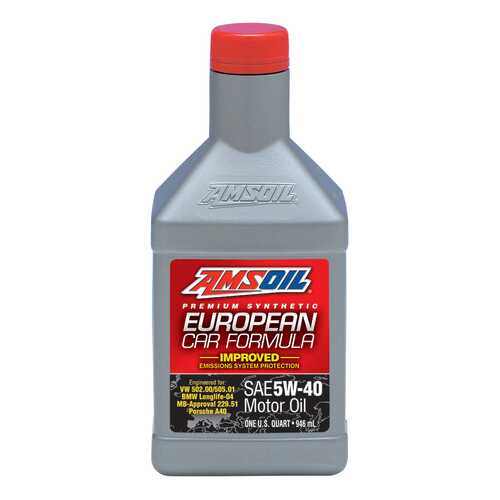 Моторное масло Amsoil European Car Formula SAE 5W-40 0,946л в Газпром