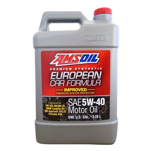 Моторное масло Amsoil European Car Formula SAE 5W-40 3,784л в Газпром