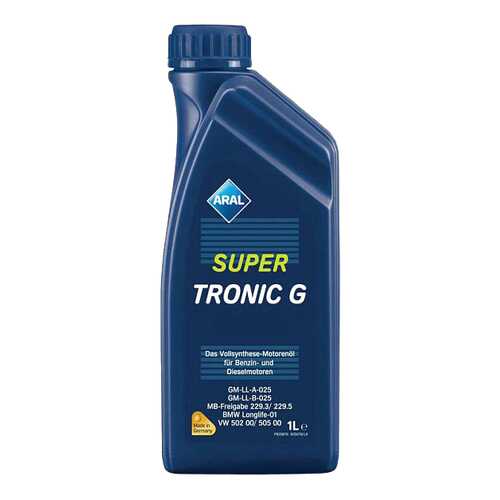 Моторное масло Aral SuperTronic G 0W-40 1л в Газпром