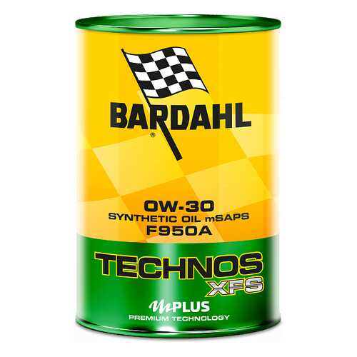 Моторное масло BARDAHL 0W30 C2/WSS MC2950-A C60 TECHNOS XFS F950A 1л AC в Газпром