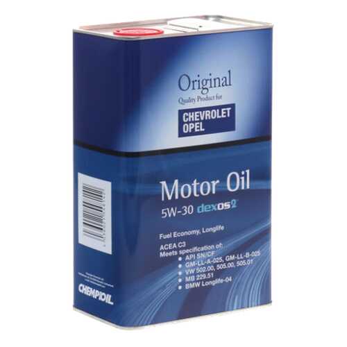 Моторное масло Chempioil GM dexos 2 5W-30 1л в Газпром