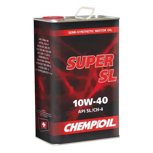 Моторное масло Chempioil Super SL 10W-40 1л в Газпром