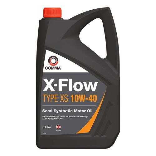 Моторное масло Comma x-flow type xs 10W-40 5л в Газпром