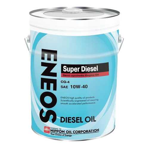 Моторное масло Eneos Super Diesel Semi-Synthetic 10W-40 20л в Газпром