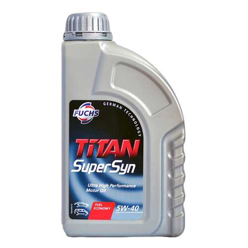 Моторное масло Fuchs Titan Supersyn 5W-40 1л в Газпром