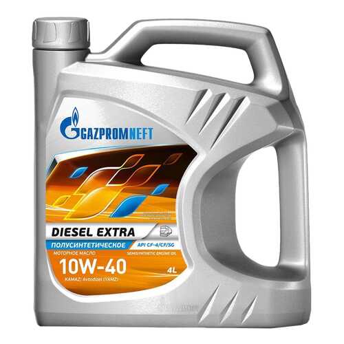 Моторное масло Gazpromneft Diesel Extra 10W-40 4л в Газпром