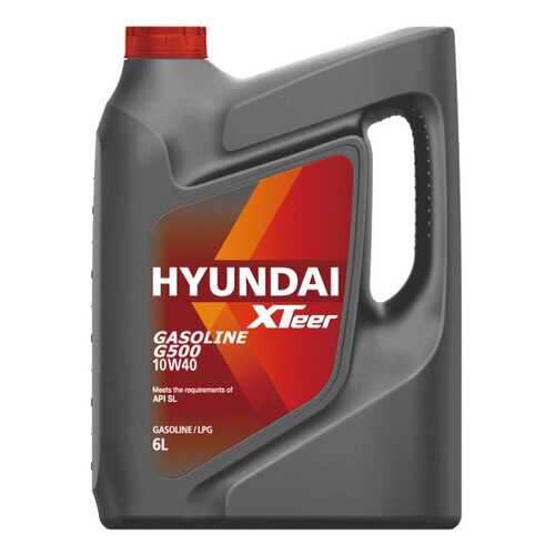 Моторное масло Hyundai-KIA G500 10W-40 6л в Газпром