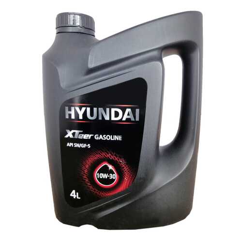 Моторное масло Hyundai XTeer Gasoline 10W-30 4л в Газпром