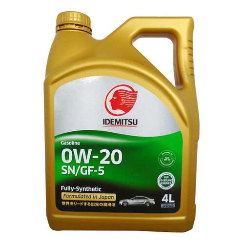 Моторное масло Idemitsu Extreme Eco F-S 0W-20 4л в Газпром