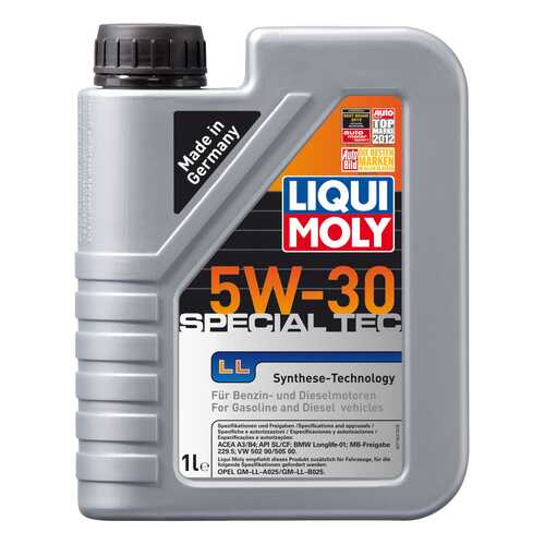 Моторное масло Liqui moly Leichtlauf Special LL 5W-30 1л в Газпром