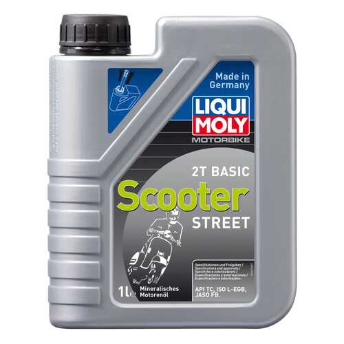 Моторное масло Liqui moly Motorbike 2T Basic Scooter TC 30 1л в Газпром