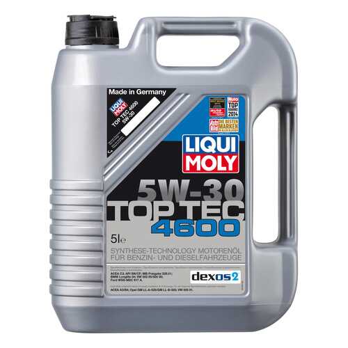 Моторное масло Liqui moly Top Tec 4600 5W-30 5л в Газпром