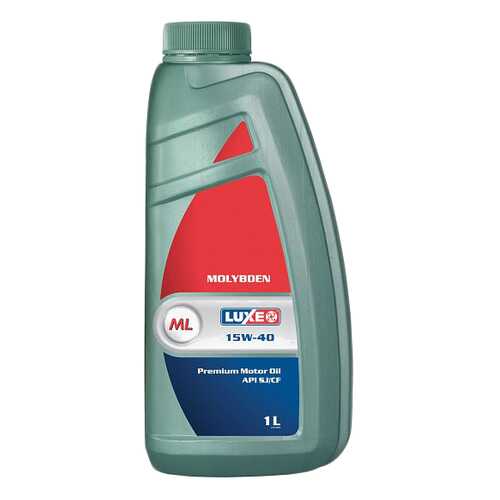 Моторное масло Luxe Molybden ML 15W-40 1л в Газпром