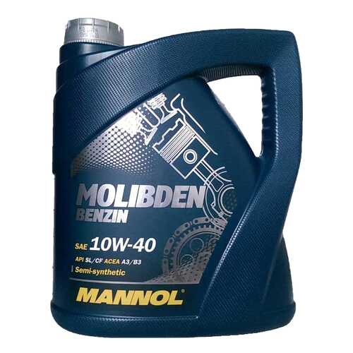 Моторное масло Mannol Molibden Benzin 10W-40 4л в Газпром
