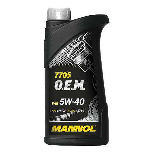 Моторное масло Mannol O.E.M. 5W-40 1л в Газпром