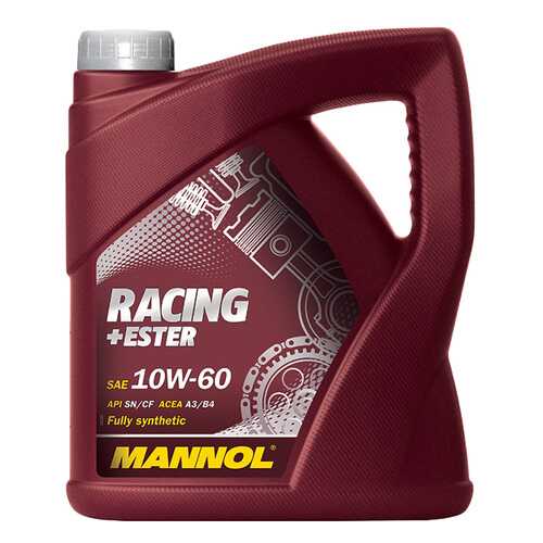 Моторное масло Mannol Racing ester 10W-60 4л в Газпром