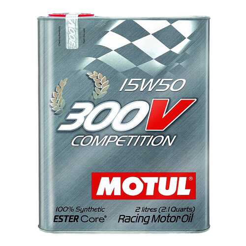 Моторное масло Motul 300V Competition 15W-50 2л в Газпром
