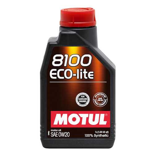 Моторное масло Motul 8100 Eco-lite 0W-20 1л в Газпром