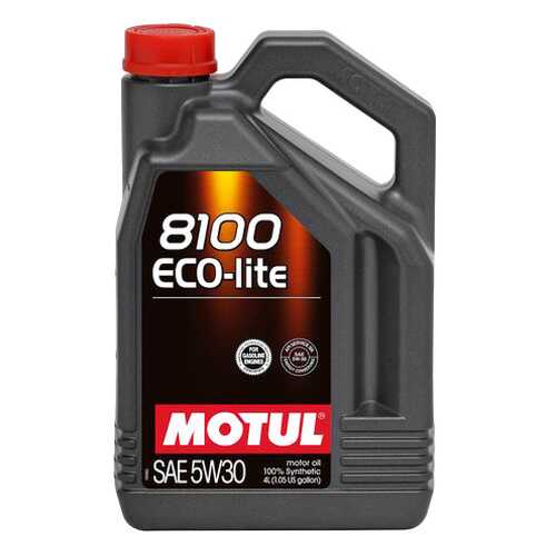 Моторное масло Motul 8100 Eco-lite 5W-30 4л в Газпром