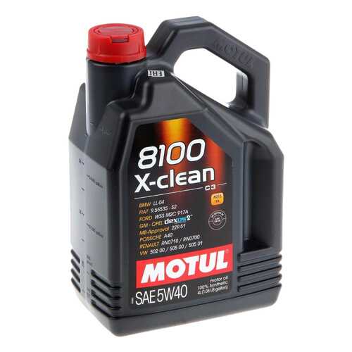 Моторное масло Motul 8100 X-clean 5w-40 4л в Газпром