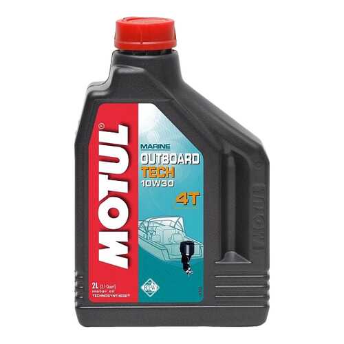 Моторное масло Motul Outboard Tech 4T 10W-30 2л в Газпром