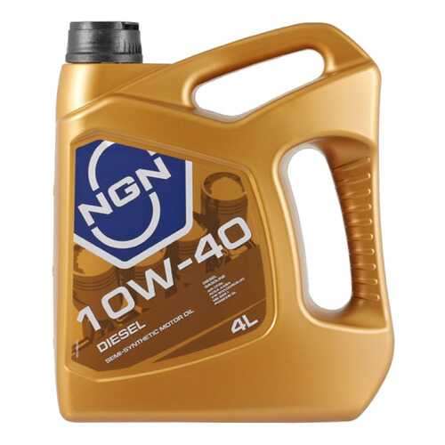 Моторное масло NGN Diesel 10W-40 4л в Газпром