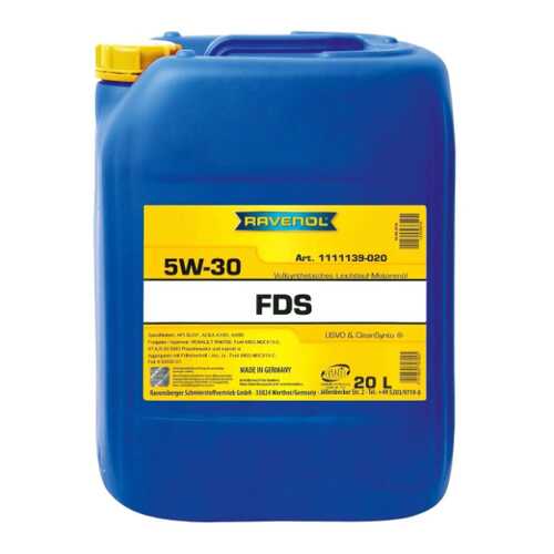 Моторное масло RAVENOL FDS SAE 5W-30 ( 20л) new в Газпром