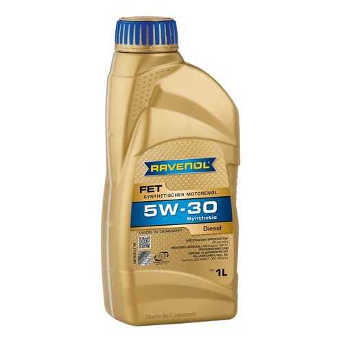 Моторное масло Ravenol FET Fuel Efficiency Truck SAE 5W-30 1л в Газпром