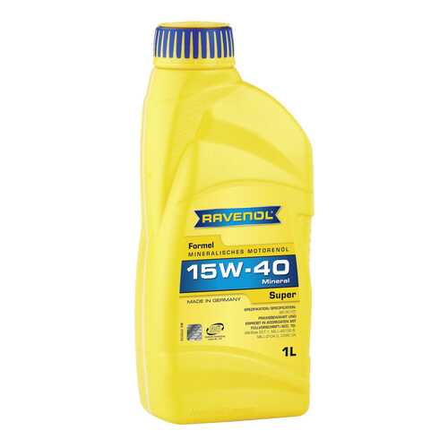 Моторное масло Ravenol Formel Super SAE 15W-40 1л в Газпром