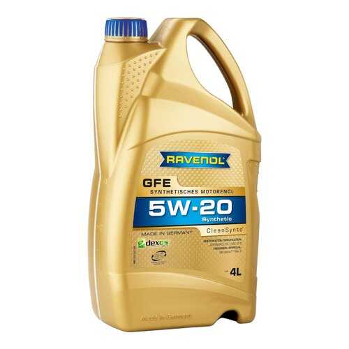 Моторное масло Ravenol GFE SAE 5W-20 4л в Газпром