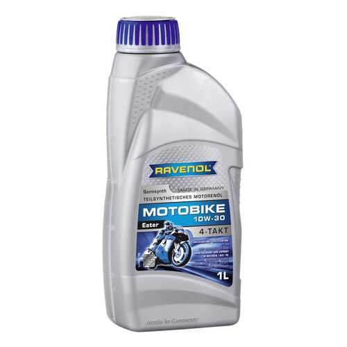 Моторное масло Ravenol Motobike 4-T Ester 10W-30 1л в Газпром