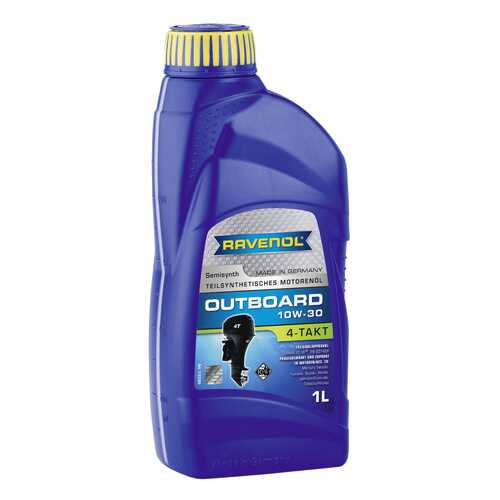 Моторное масло Ravenol Outboardoel 4T SAE 10W-30 1л в Газпром