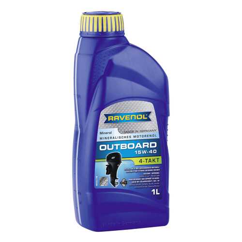 Моторное масло Ravenol Outboardoel 4T SAE 15W-40 1л в Газпром