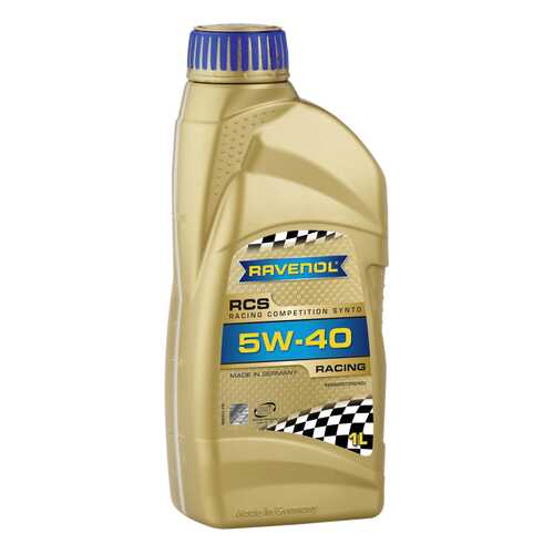 Моторное масло Ravenol RCS Racing Competition Synto SAE 5W-40 1л в Газпром