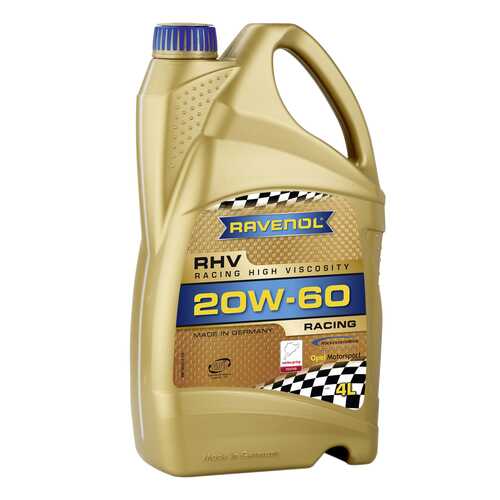 Моторное масло Ravenol RHV Racing High Viscosity SAE 20W-60 4л в Газпром