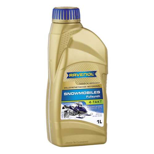 Моторное масло Ravenol Snowmobiles 4-Takt Fullsynth 5W-30 1л в Газпром