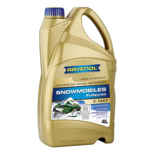 Моторное масло Ravenol Snowmobiles Fullsynth 2-Takt 5W-30 4л в Газпром