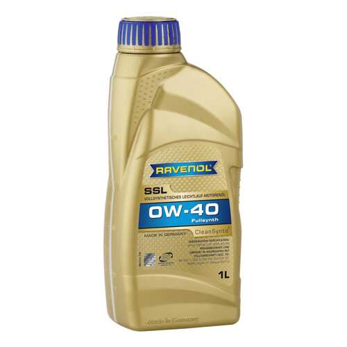 Моторное масло Ravenol Super Synthetik Oel SSL SAE 0W-40 1л в Газпром
