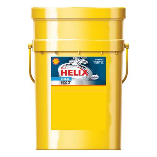 Моторное масло Shell Helix HX7 Diesel 10W-40 20л в Газпром