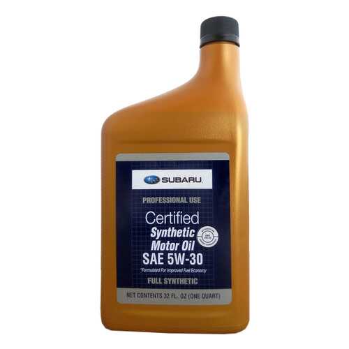 Моторное масло Subaru Synthetic 5W-30 0,946л в Газпром