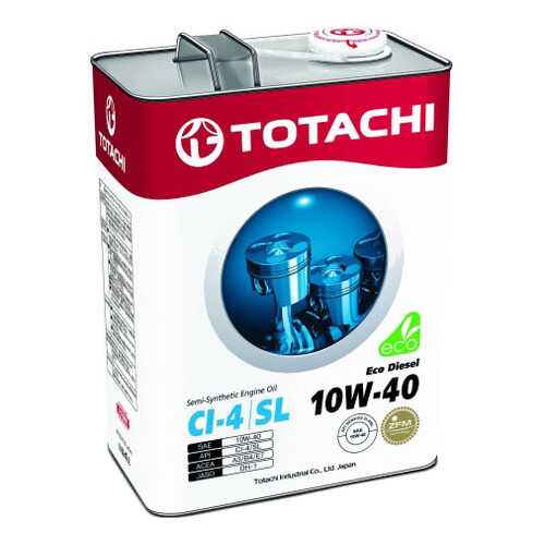 Моторное масло Totachi Eco Diesel Semi-Synthetic 10W-40 4л в Газпром