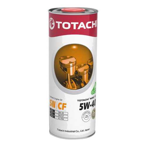 Моторное масло Totachi Niro LV Synthetic SN/CF 5W-40 1л в Газпром