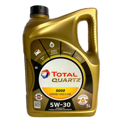 Моторное масло Total Quartz Energy 9000 HKS G-310 5л в Газпром